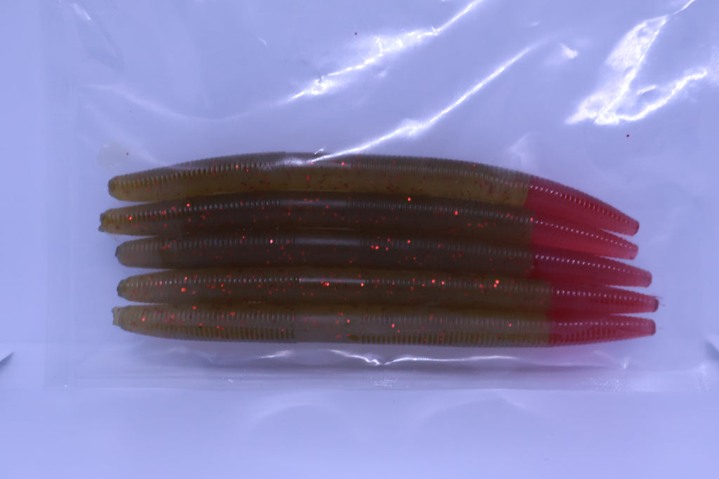 Green pumpkin 5”  Stick bait 4pk